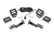 LED Light Kit | Ditch Mount | 2" Black Pair | Flood | Toyota Tacoma (05-15)
