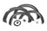 Pocket Fender Flares | Crew Cab | W/O Emblem | Gloss Black | Nissan Titan (17-24)