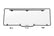 Rear Panel | Scratch Resistant | Polaris Ranger XP 1000