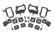 LED Light Kit | Fog Mount | Dual 2" Black Pairs | Flood | Ford F-150 (15-17)