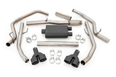 Performance Exhuast | Stainless | Crew/Dbl | RR Exit | Chevy/GMC Sierra/Silverado 1500 (19-26) 