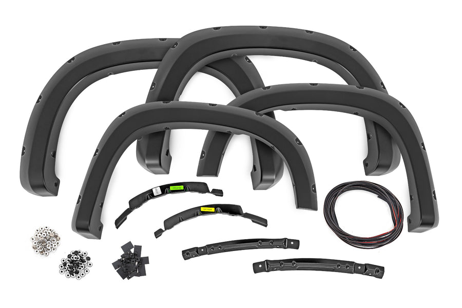 Pocket Fender Flares | GJI Shadow Gray | Chevy Silverado 1500 2WD/4WD (22-26)