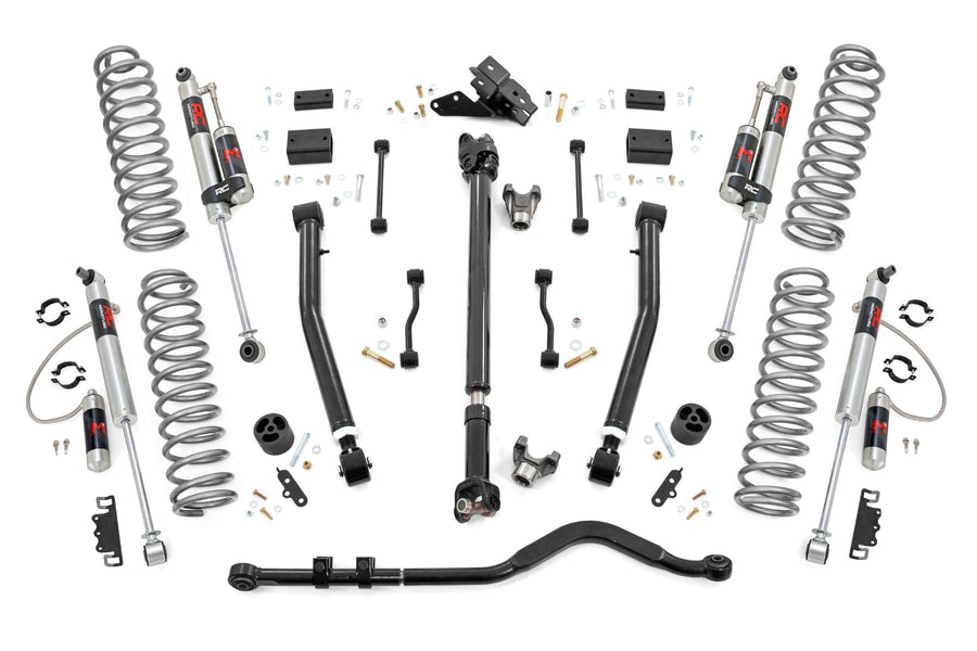 3.5 Inch Lift Kit | Adj Lower | FR D/S | M1R | Jeep Wrangler JL 4WD (24-26)