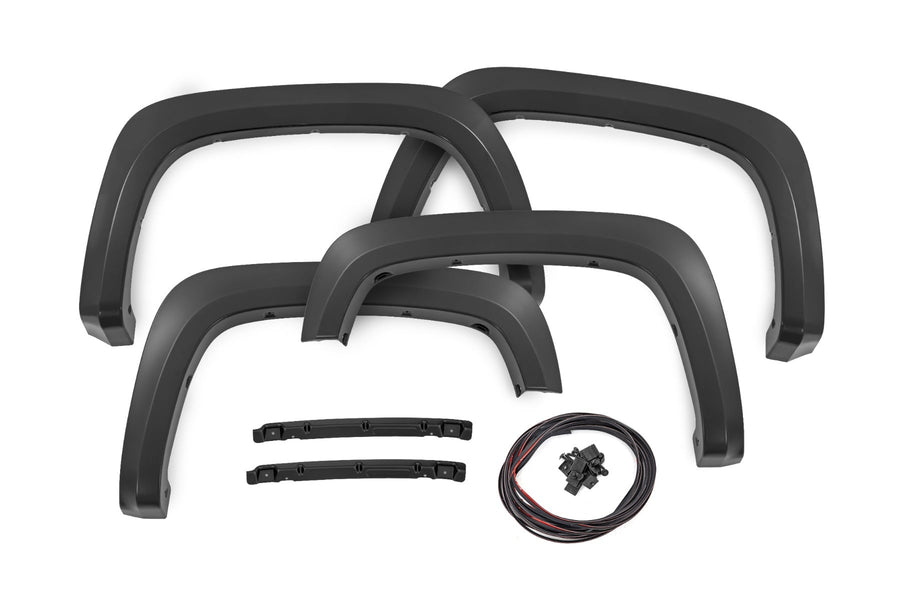 Sport Fender Flares | GXD Sterling Grey Metallic | Chevy Silverado 2500 HD/3500 HD (20-26)
