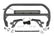 Nudge Bar | w/ Tow Hooks | 20 Inch BLK DRL Single Row LED | Ford Bronco Sport (21-24)