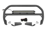 Nudge Bar | 20 Inch Black Single Row LED | OE Modular Steel | | Ford Bronco (21-26)