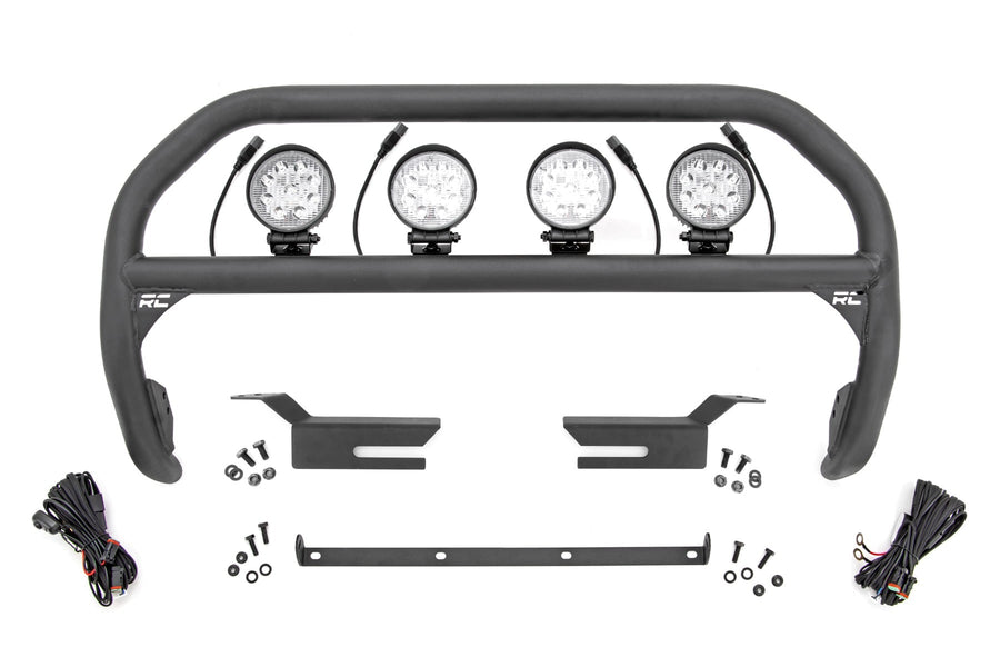 Nudge Bar | 4 Inch Round Led (x4) | Ford Bronco 4WD (2021-2026)