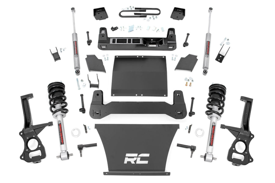 6 Inch Lift Kit | Mono Leaf Rear | N3 Struts | Chevy Silverado 1500 (25-26)