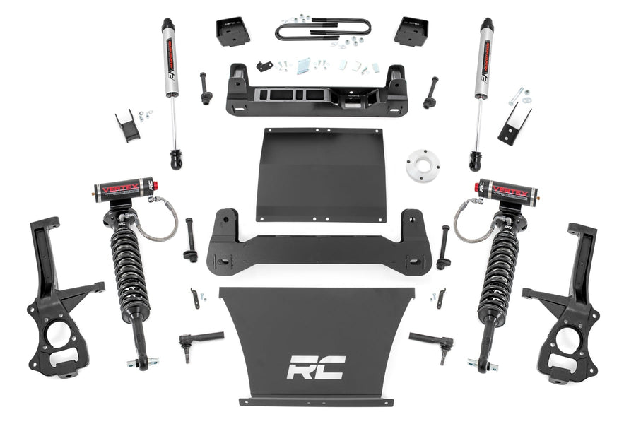 6 Inch Lift Kit | Mono Leaf Rear | Vertex/V2 | Chevy Silverado 1500 (25-26)
