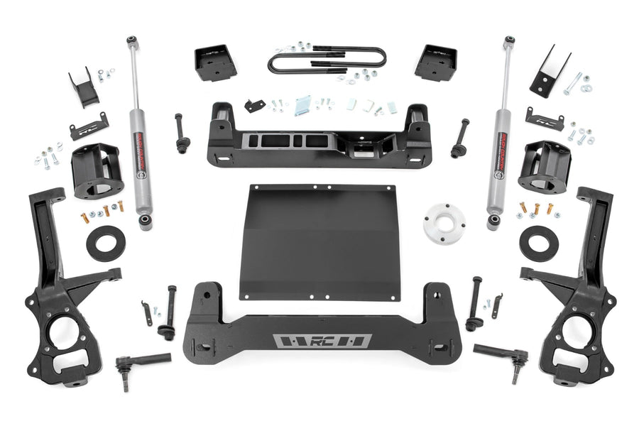 6 Inch Lift Kit | Mono Leaf Rear | Diesel | GMC Sierra 1500 2WD (2025-2026)
