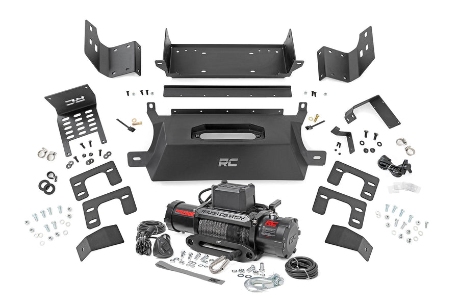 Hidden Winch Mount | 12000S | Ford Bronco 4WD (2021-2026)