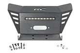 Winch Plate | 10" Black Slimline | Honda Pioneer 520