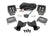 LED Light Kit | Rear Mount | 2" Black Pair | Amber DRL | Segway 570 F