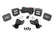 LED Light Kit | Rear Mount | 2" Black Pair | Segway 570 F