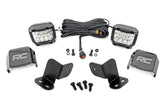 LED Light Kit | Rear Mount | 3" Chrome Pair | Wide Angle | Segway 570 F