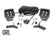 LED Light Kit | Hinge Mount | 2" Black Pair | White DRL | Jeep Gladiator JT/Wrangler JL (18-26)