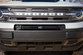 LED Light Kit | Bumper Mount | 20" Black Single Row | Ford Bronco Sport (21-26)