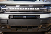 LED Light Kit | Bumper Mount | 20" Black Single Row | White DRL | Ford Bronco Sport (21-26)