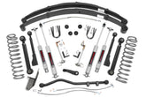 4.5 Inch Lift Kit | RR Springs | X-Series | Jeep Cherokee XJ 2WD/4WD (84-01)