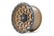 Rough Country 87 Series Wheel | Simulated Beadlock | Bronze/Black | 17x8.5 | 6x5.5 |+25mm