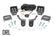LED Light Kit | Cage Mount | 2" Black Pair | White DRL | Honda Pioneer 1000/Pioneer 1000-6 