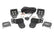 LED Light Kit | Cage Mount | 2" Black Pair | Amber DRL | Polaris General XP 4 1000 