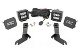 LED Light Kit | Ditch Mount | 2" Black Pair | Spot | Chevy Silverado 1500 (99-06)/Tahoe (00-06) 