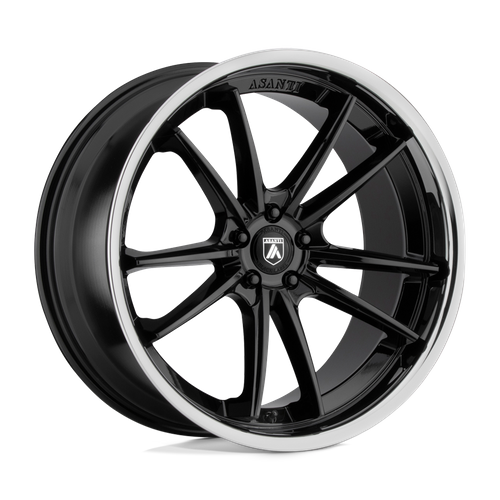 ABL23 20X10.5 5X4.5 G-BLK CHR LIP 38MM