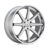 ABL32 20X9 6X135 BRUSH SLV CHR LIP 30MM