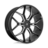 ABL38 22X9.5 6X5.5 G-BLK MILL 20MM