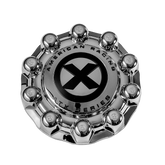 ATX FULL FRONT SNAP ON  CAP COVER CHROME