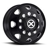 OCTANE 17.5X6.75 8X6.5 124 +0 G-BLK MILL
