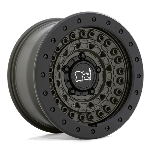 BARRICADE 17X8.5 6X5.5 112 OD-GRN-BK -18