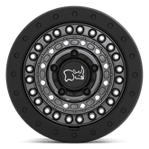 BARRICADE 20X9 6X135 87 GUN-BLK +10