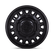 ALISO DRW 16X6 6X205 +110 M-BLK (F)