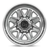 ECHO 18X9 8X170 125 +12 G-SLV-MCH