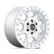 BR VENTURE 17X8 6X130 G-SLVR MACH 38MM