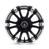 SIXER UTV 12X6.5 MACH G-BLACK -20MM
