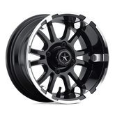 SIXER UTV 12X6.5 MACH G-BLACK -20MM