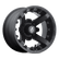 BATTLE UTV 12X7 FLAT BLACK -47MM