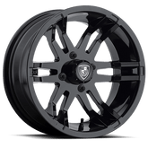FLEX UTV 14X6.5 GLOSS BLACK -20MM