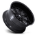 DARKSTAR 22X9 6X135/5.5 +1 G-BLK MILL