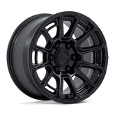 FOXHOUND 17X9 6X5.5 106 +1 BLK-OUT