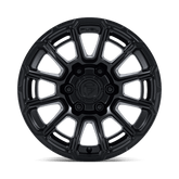 FOXHOUND 17X9 6X5.5 106 +1 BLK-OUT
