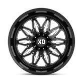 XD859 20X10 6X135/5.5 G-BLK MILLED -18MM