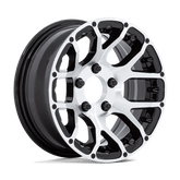 HE1825 14X6 5X4.5 -6 G-BLK-MCH (NO CAP)