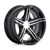 HE1827 14X6 5X4.5 -6 G-BLK-MCH (NO CAP)