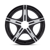 HE1827 15X6 6X5.5 -6 G-BLK-MCH (NO CAP)