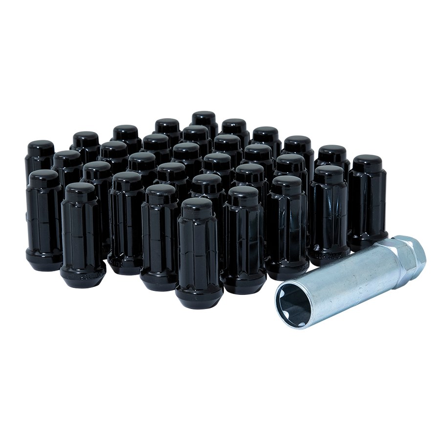 8LUG 14-1.50 SPLINE WIK TRK BLK GOR