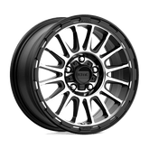 KM542 17X8 6X5.5 S-BLK MACH 20MM